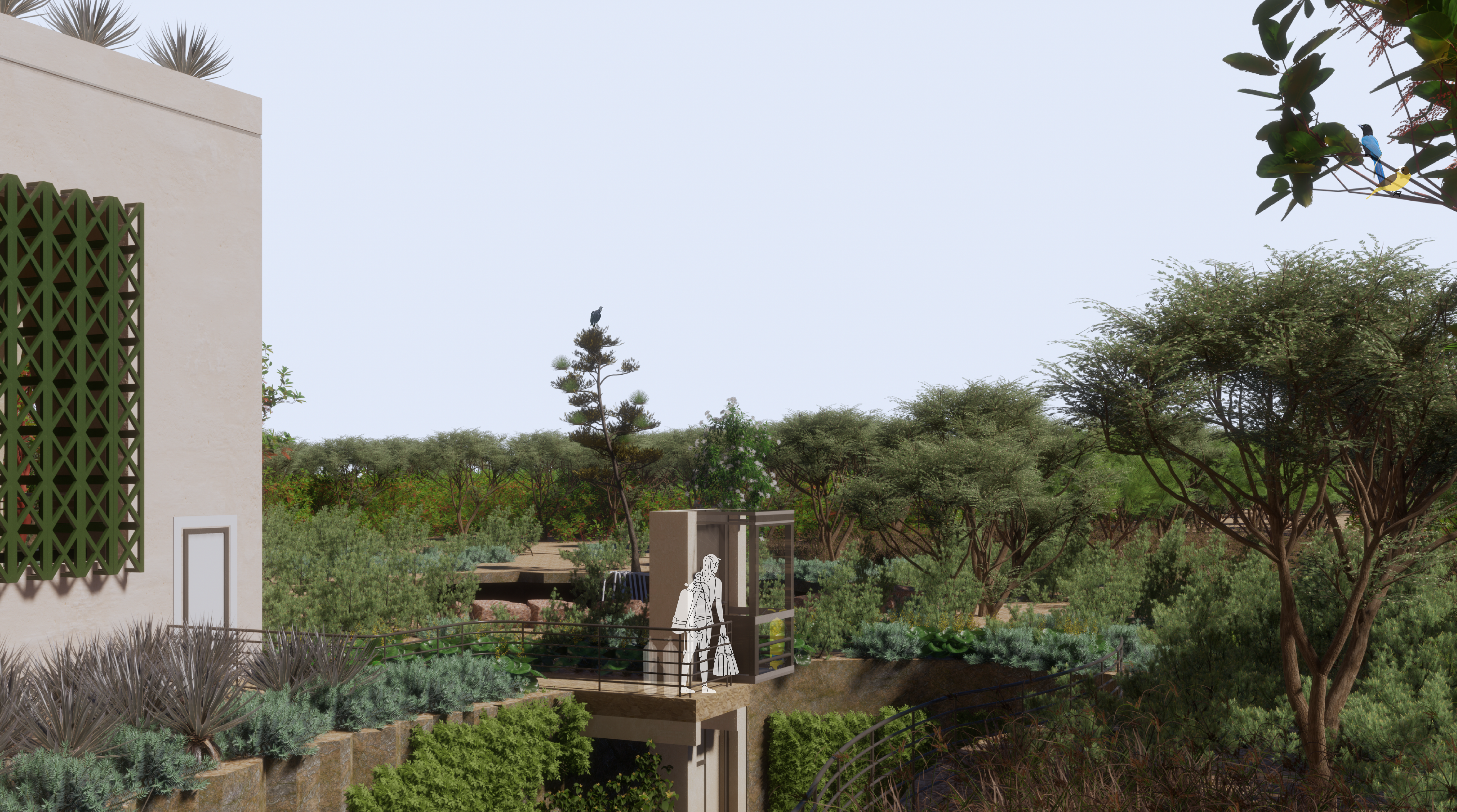 Cenote Research Institute outdoor render